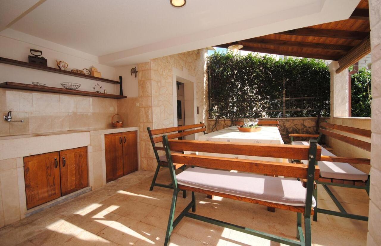 Seaview Luxury Apartment "Lucy" With Terrace & Vintage Summer Kitchen Τρογκίρ Εξωτερικό φωτογραφία